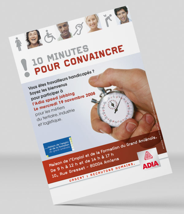 Flyer  - Agence : Adia