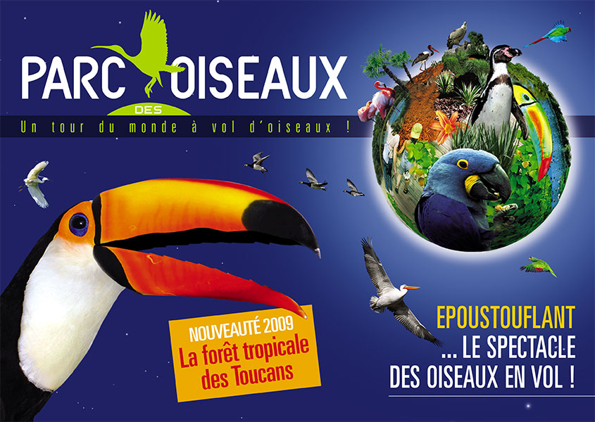 Poster Parc des Oiseaux - Agence : Parc des Oiseaux