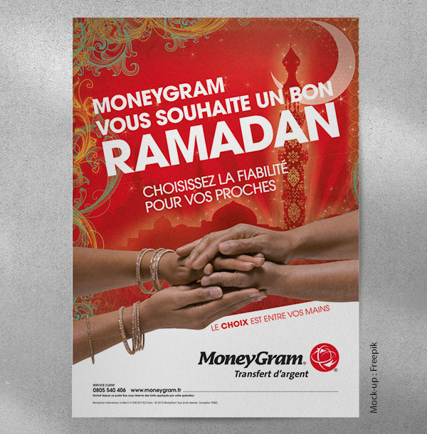 Poster MoneyGram - Agence : WR&S