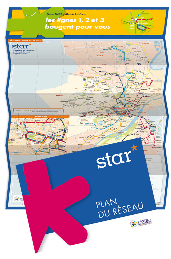 Plan de poche star* - Agence : BLLB