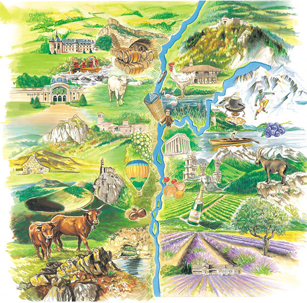 Rough esquissé aux feutres - Agence : ITM INTERMARCHÉ